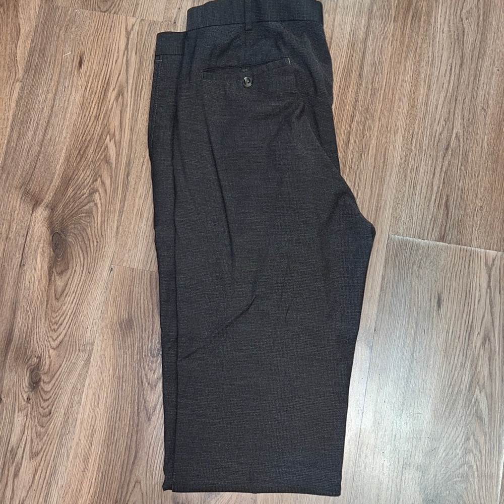 Dark grey slacks